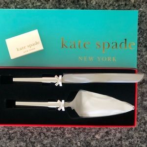 Kate Space Grace Avenue wedding knife and serving set